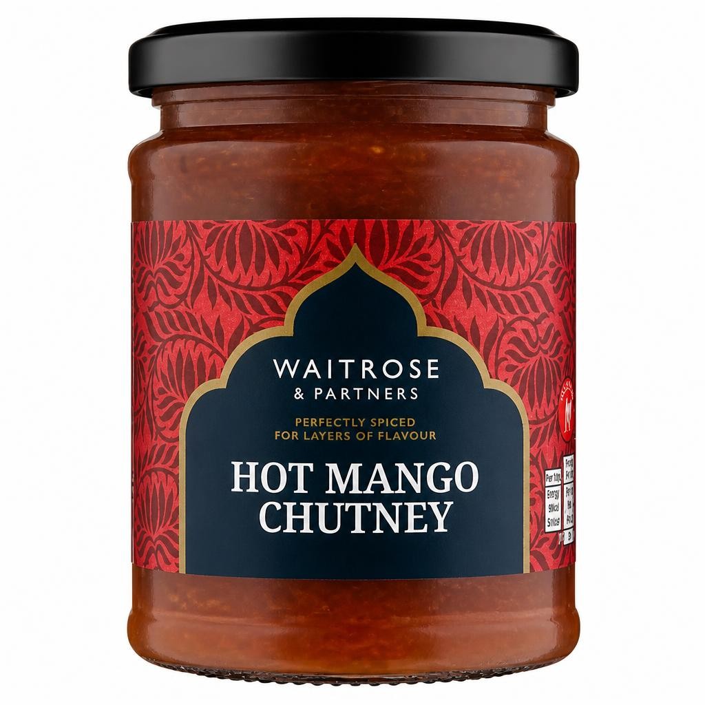 Waitrose Hot & Spicy Mango Chutney