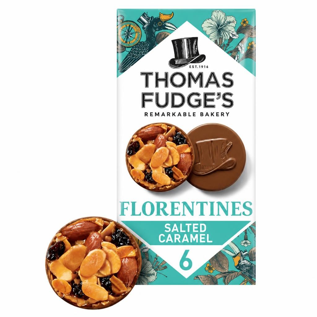Thomas Fudge's Salted Caramel Florentines