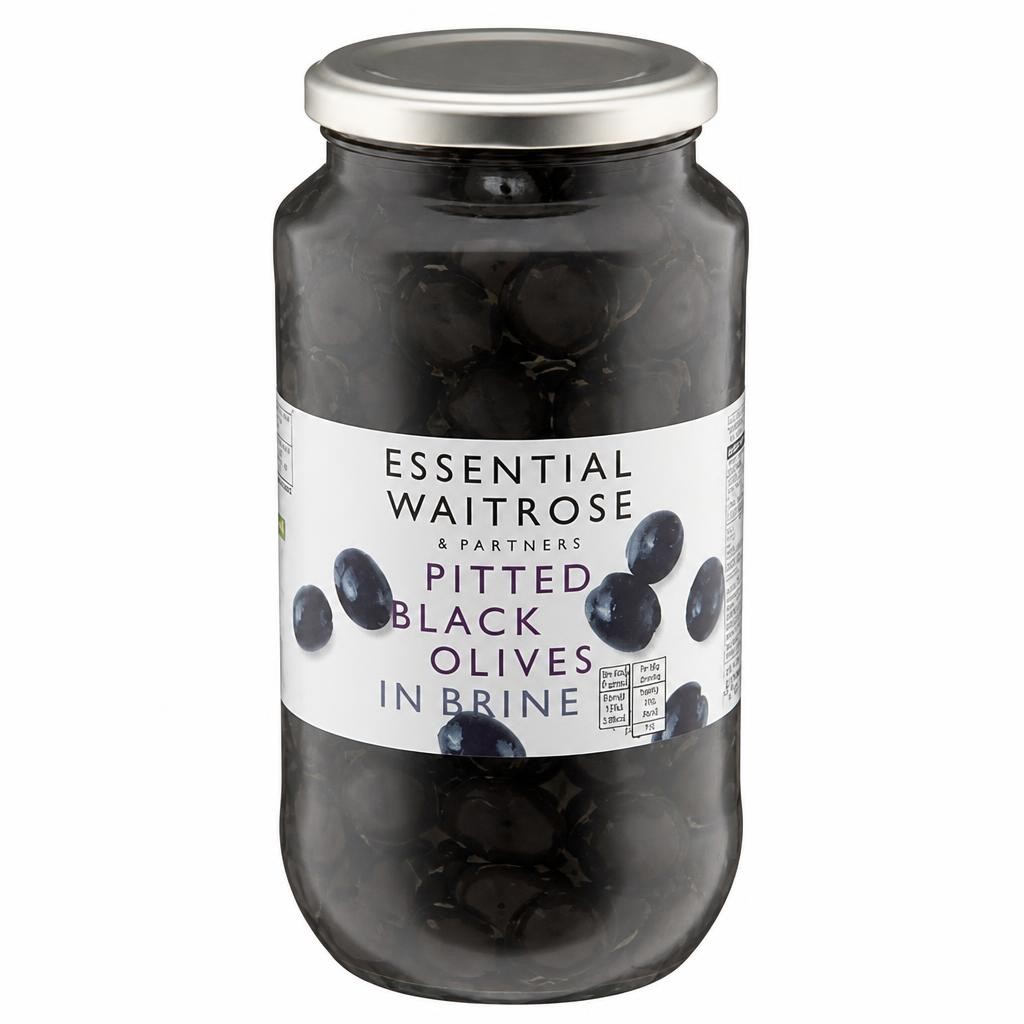 Essential Pitted Black Olives