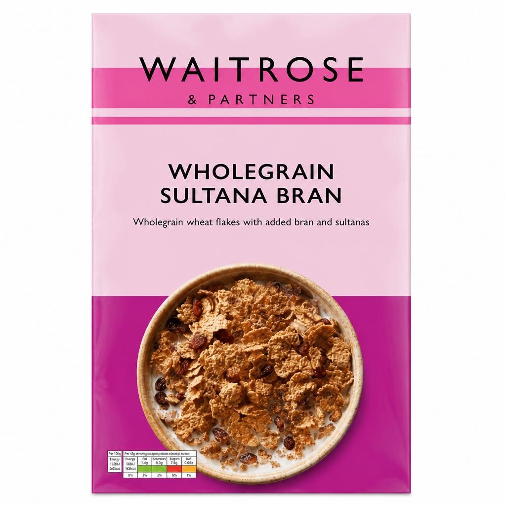 Waitrose Sultana Bran 750g