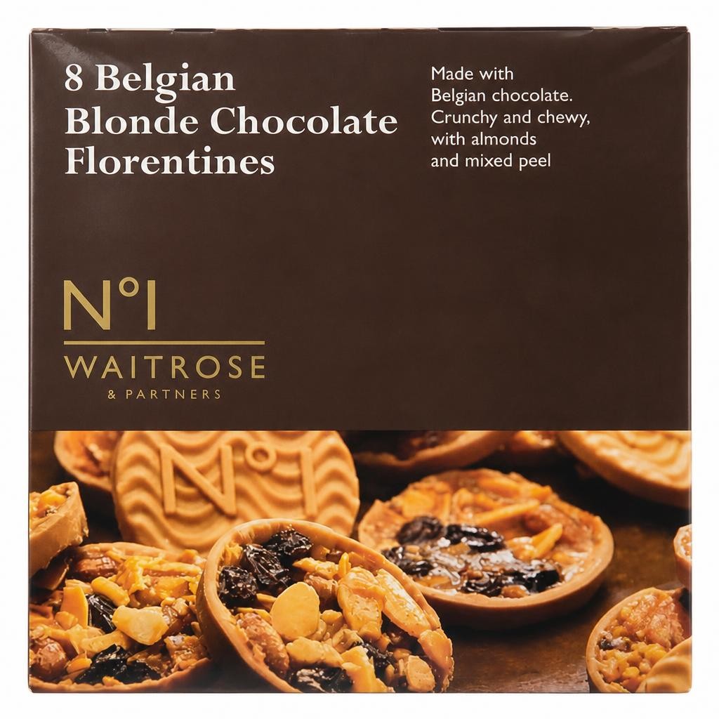 No.1 Blonde Choc & Seasalt Florentines