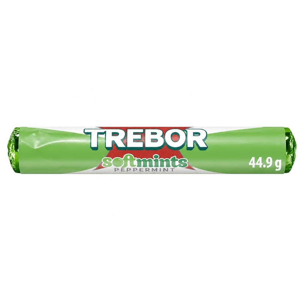 Trebor Softmints Peppermint Mints Roll