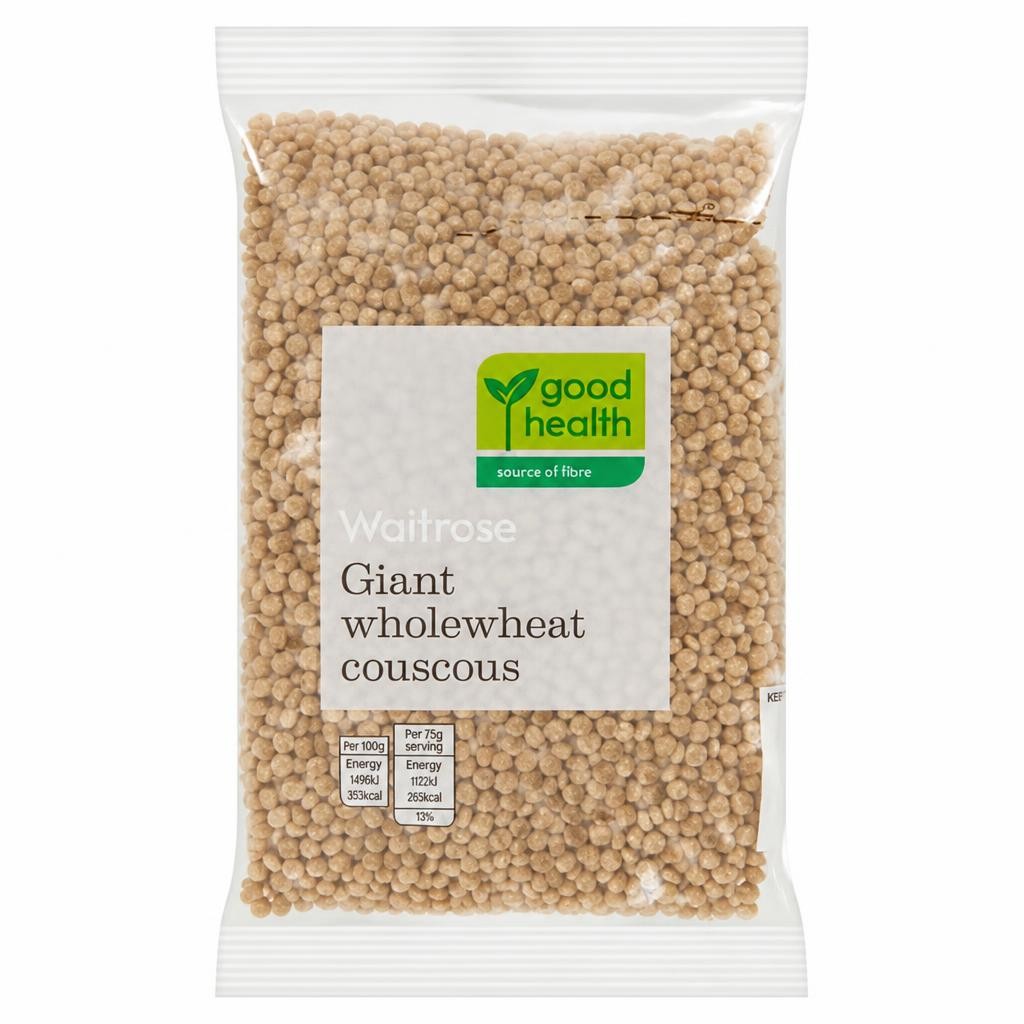 Waitrose Giant Wholewheat Couscous