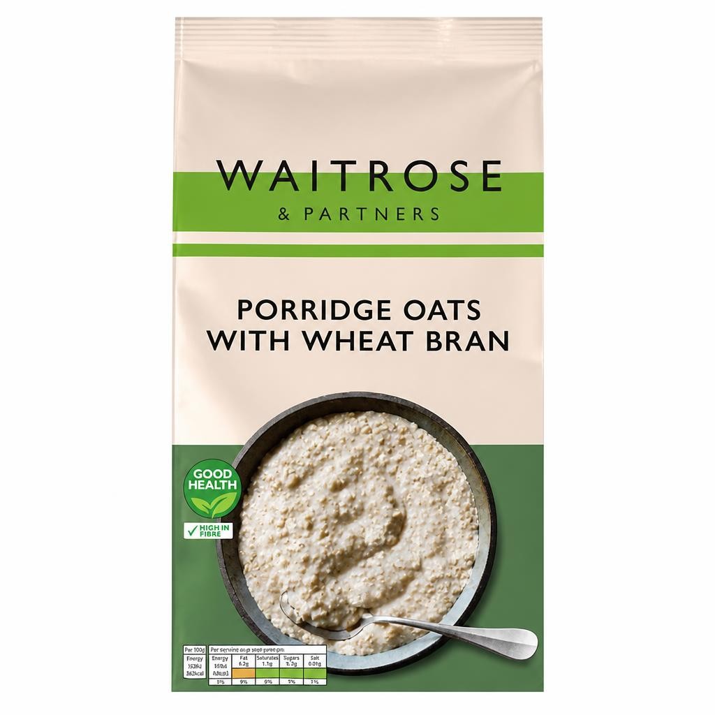Waitrose Porridge Oats with Wheatbran