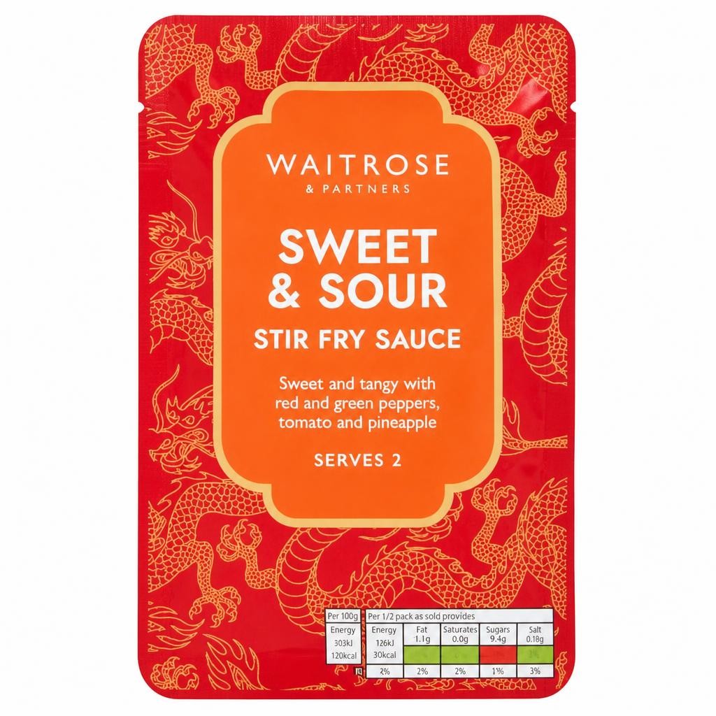 Waitrose Sweet & Sour Stir Fry Sauce