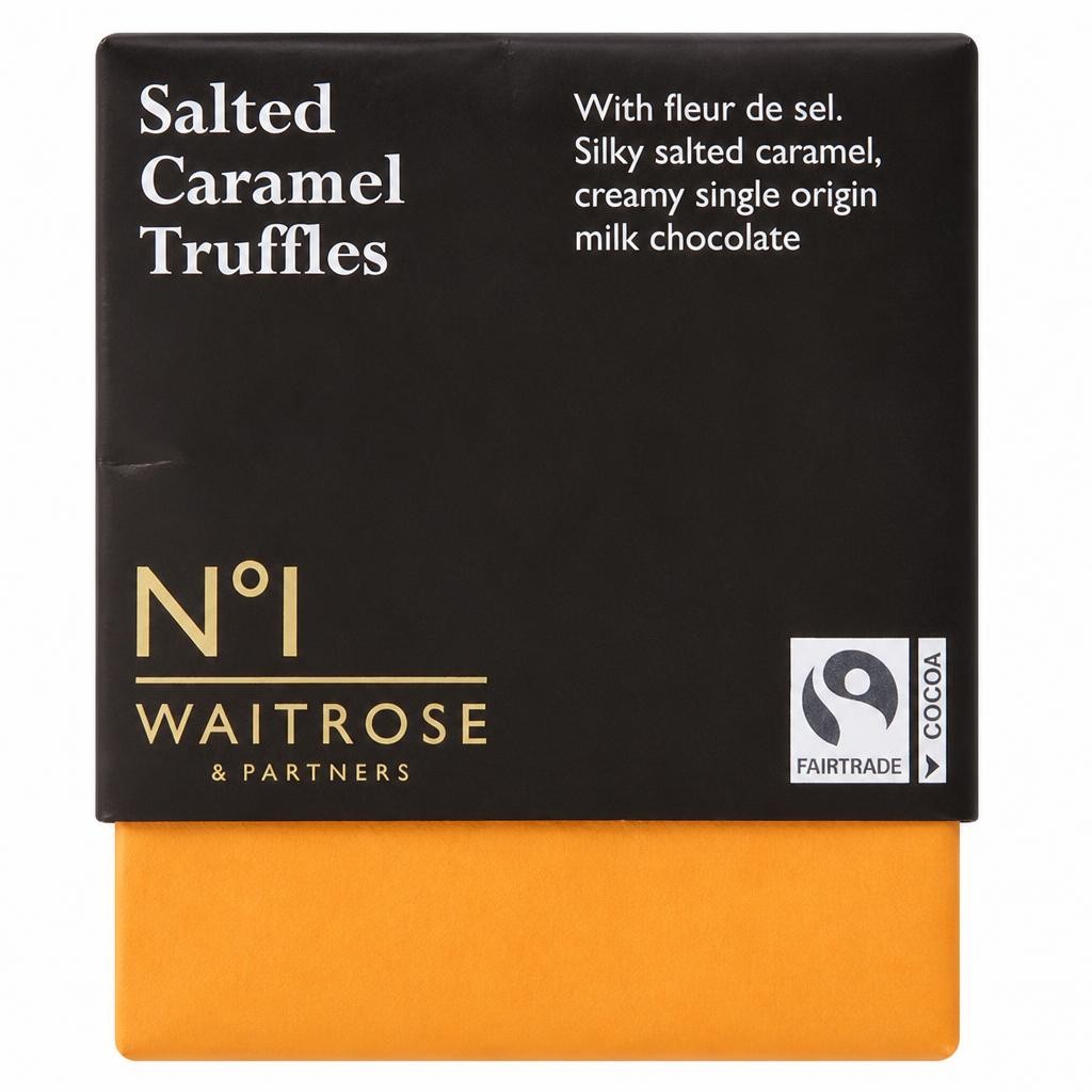No.1 Fairtrade Salted Caramel Truffles