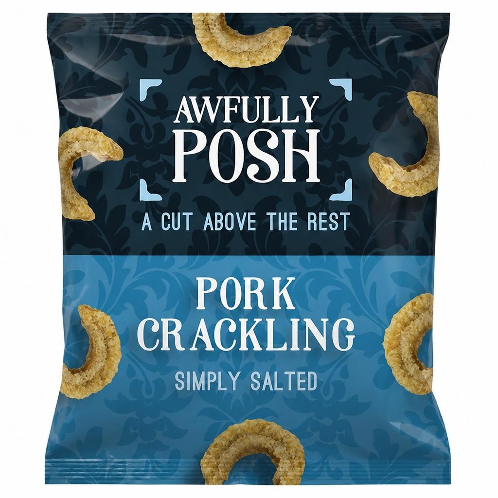 Awfully Posh Salt Pork Crackling