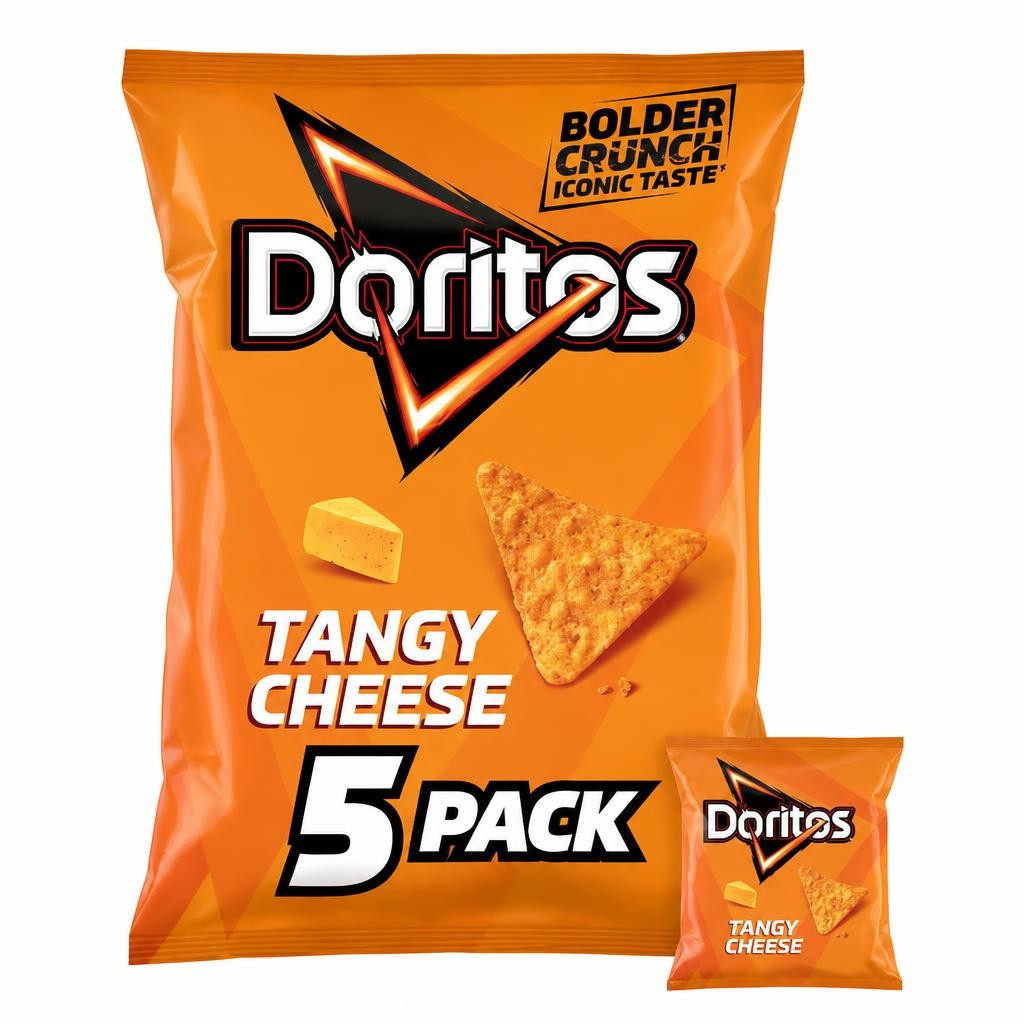 Doritos Tangy Cheese Tortilla Chips Multipack Crisps