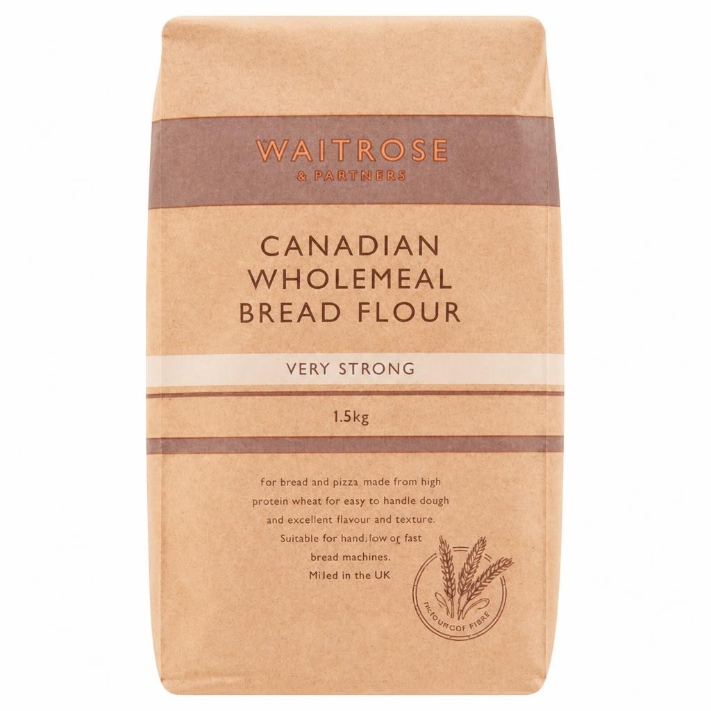Waitrose Canadian Bread Wholemeal Flour