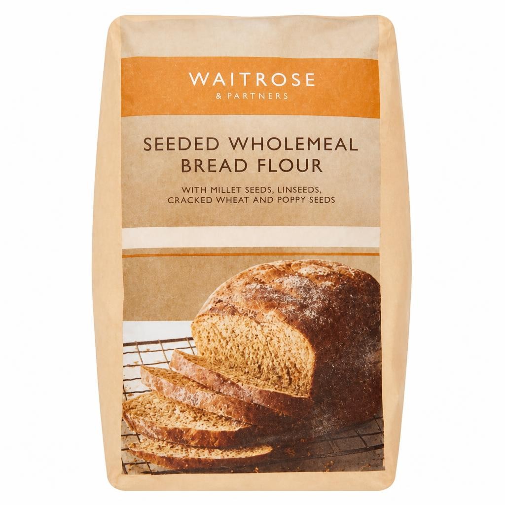 Waitrose Seeded Wholemeal Bread Flour