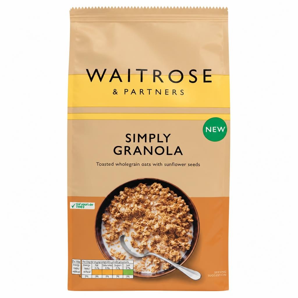 Waitrose Simply Granola Breakfast Cereal