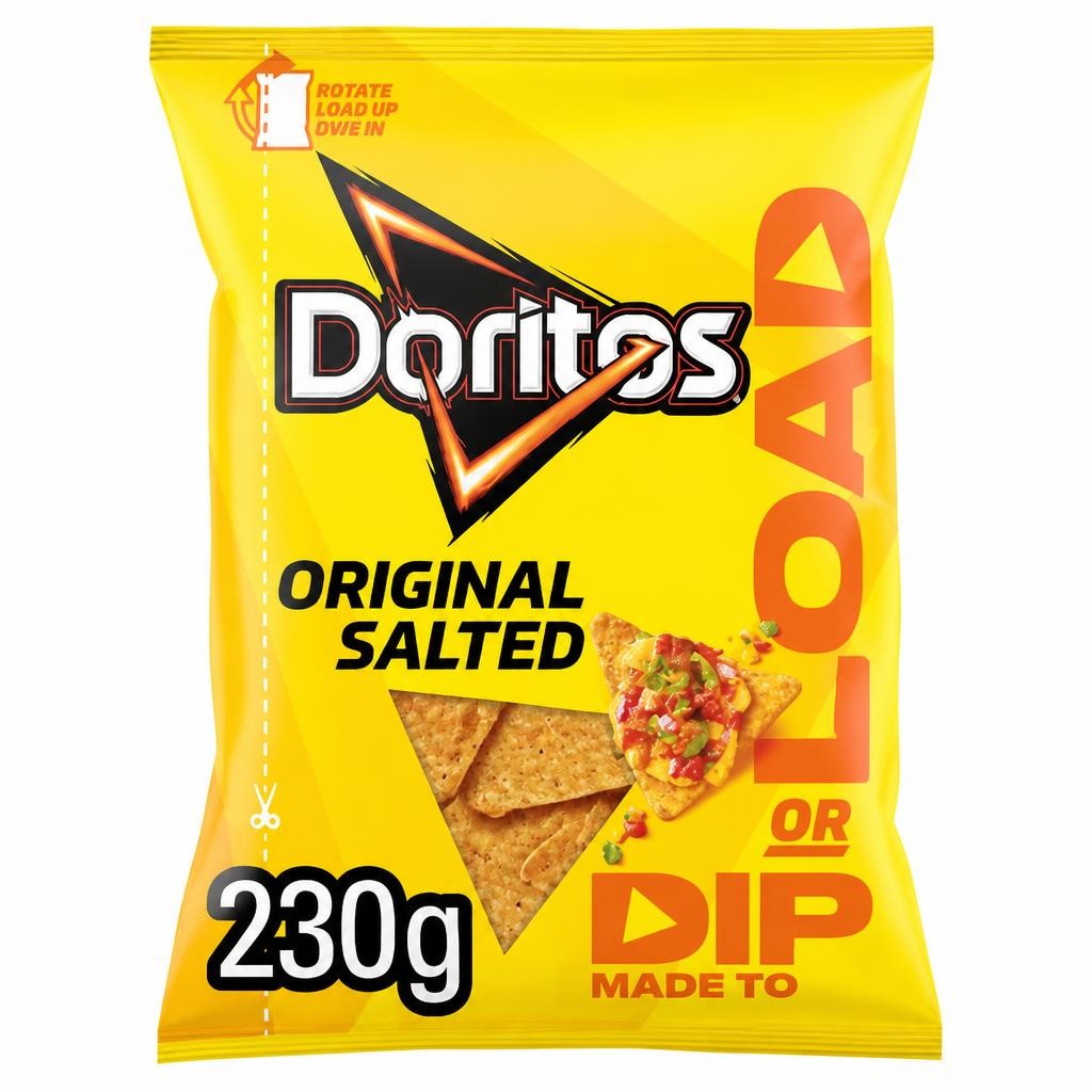 Doritos Dip or Load Salted Tortilla Chips Sharing Crisps