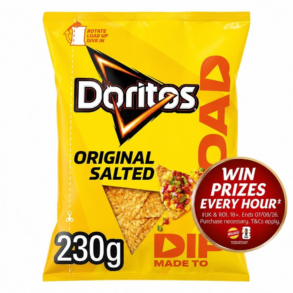 Doritos Dip or Load Salted Tortilla Chips Sharing Crisps