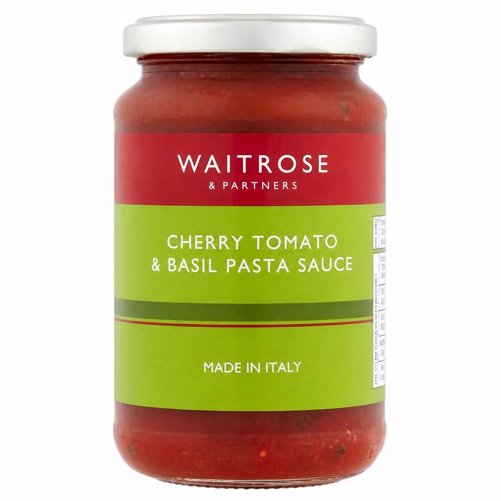 Waitrose Cherry Tomato & Basil Pasta Sauce