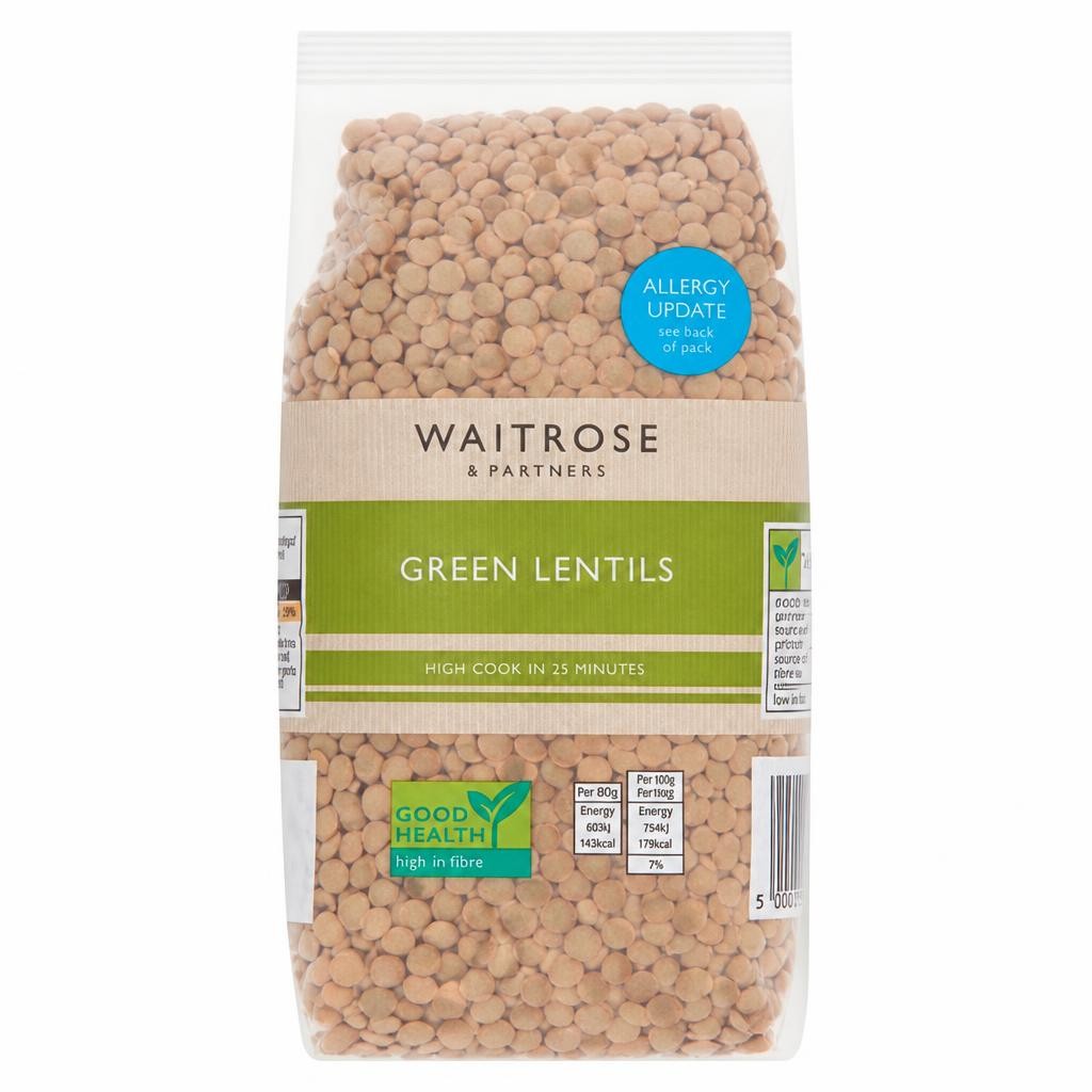 Waitrose Green Lentils