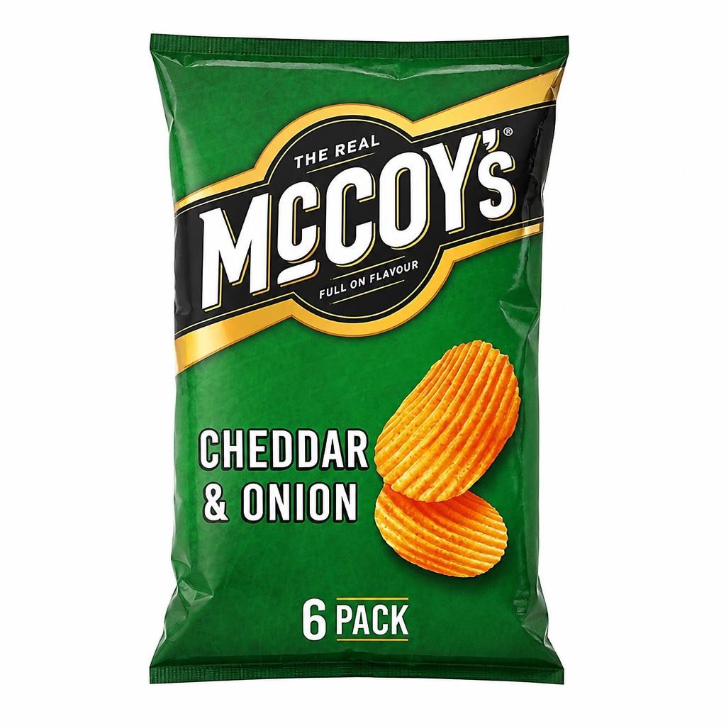 McCoy's Ridge Cut Cheddar & Onion