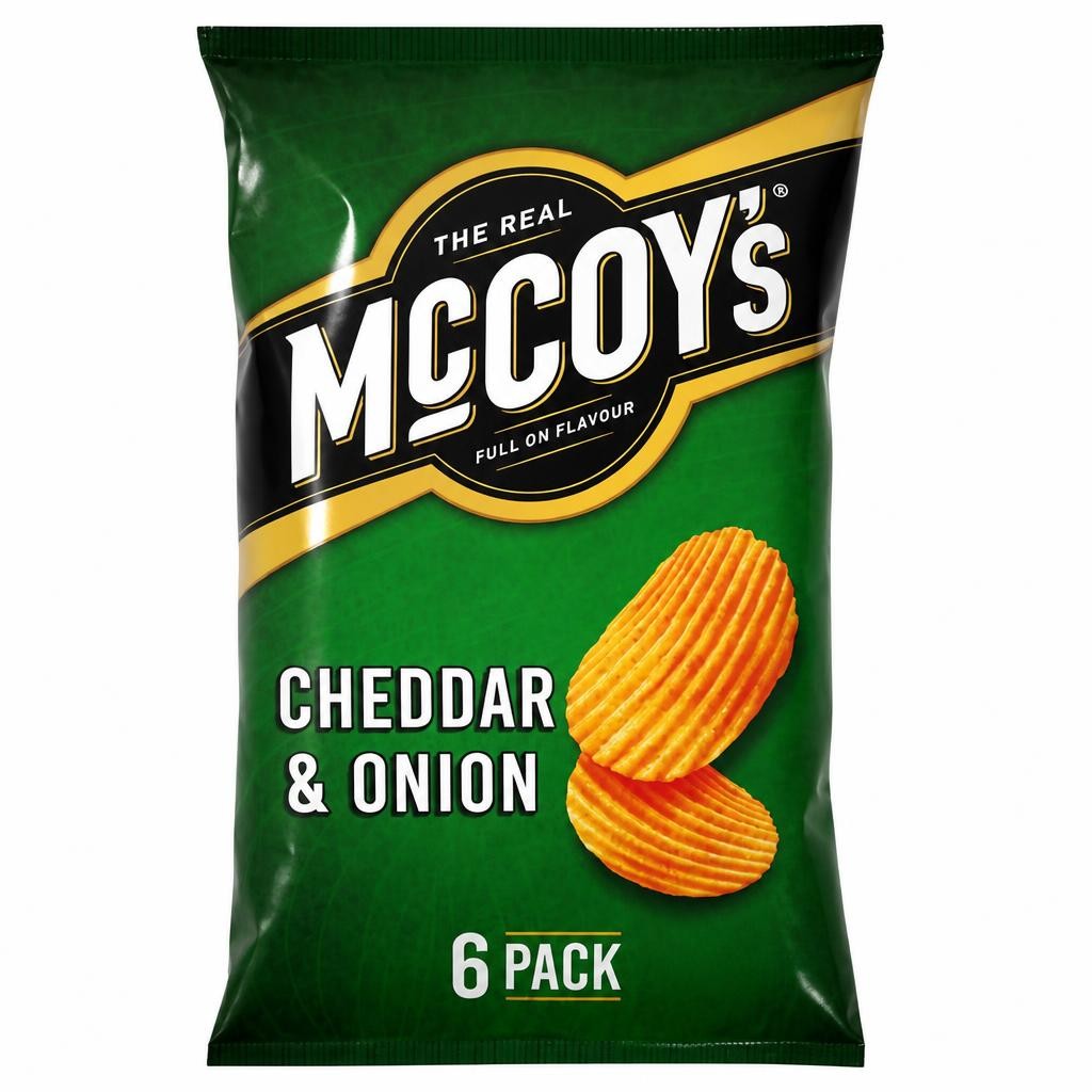McCoy's Ridge Cut Cheddar & Onion