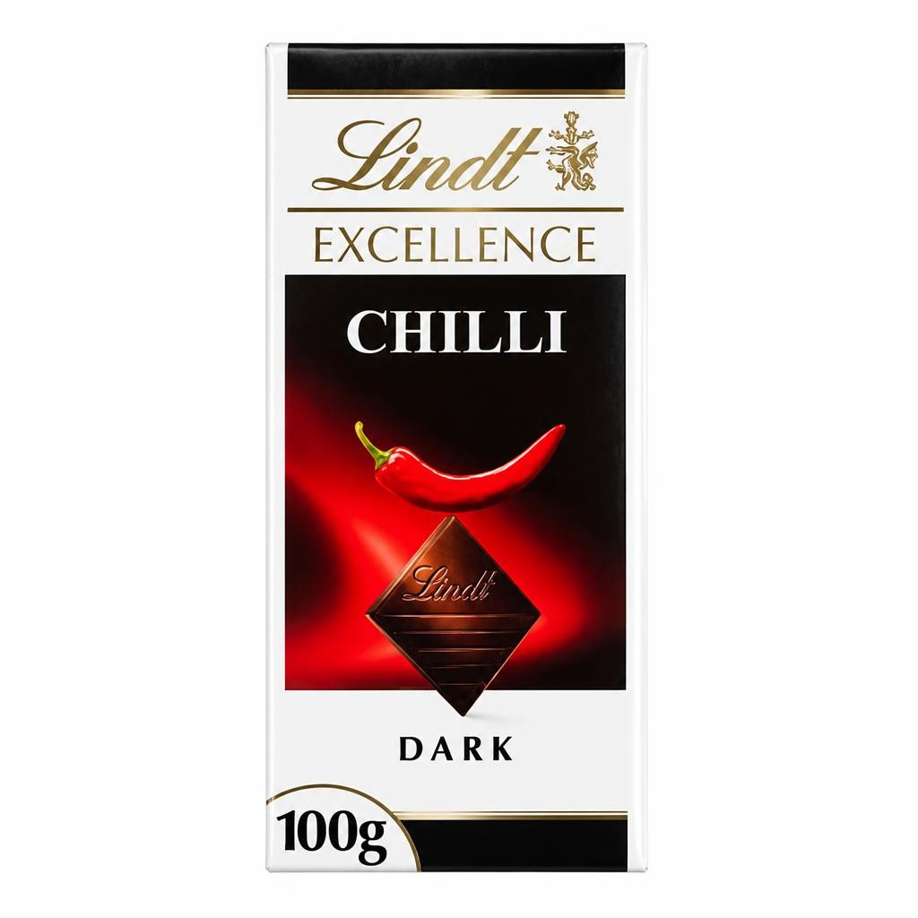 Lindt Excellence Dark Chilli Chocolate Bar