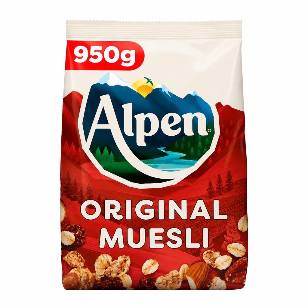 Alpen Original Muesli Breakfast Cereal 950g