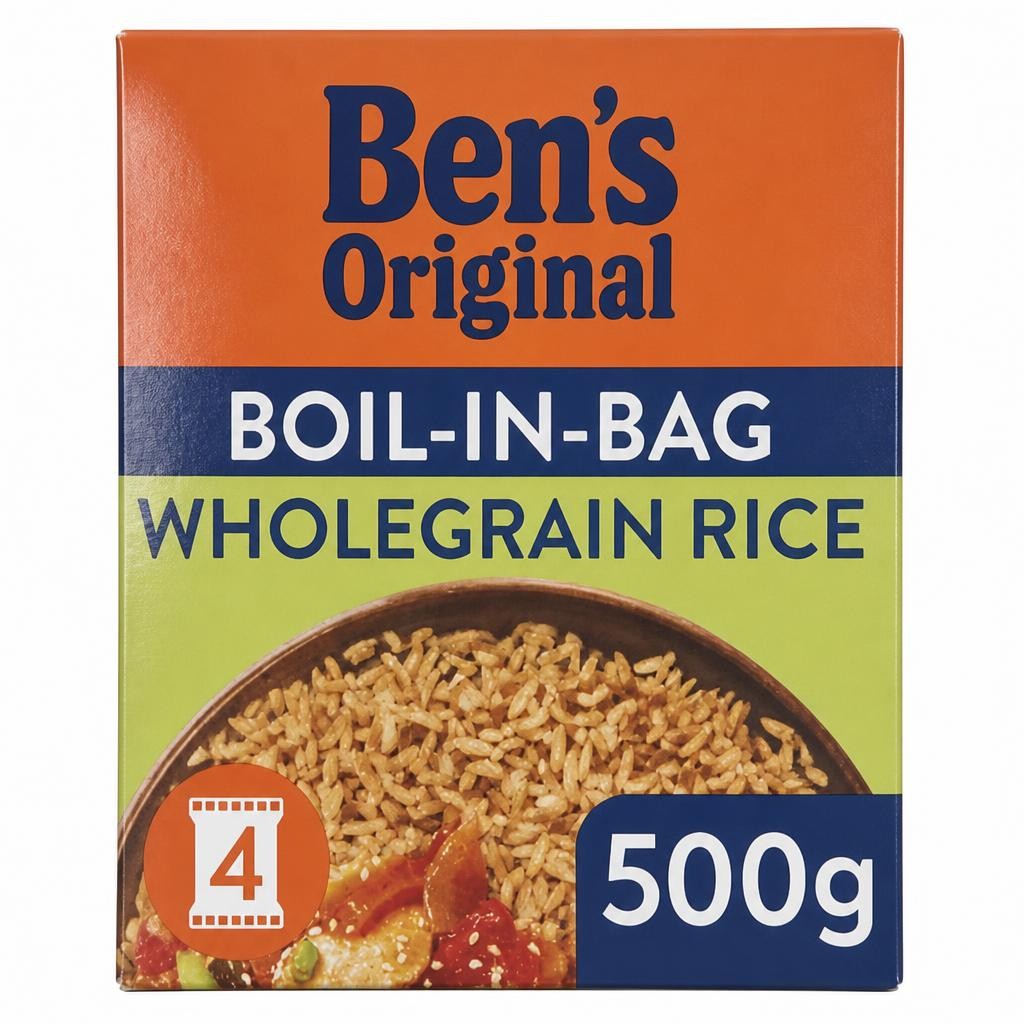 Ben's Original Boil-In-Bag Wholegrain Rice