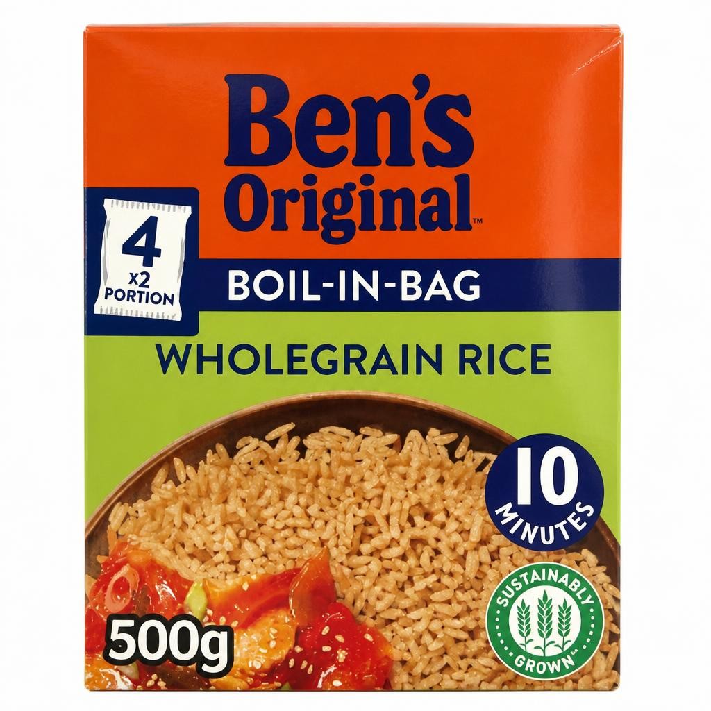 Ben's Original Boil-In-Bag Wholegrain Rice