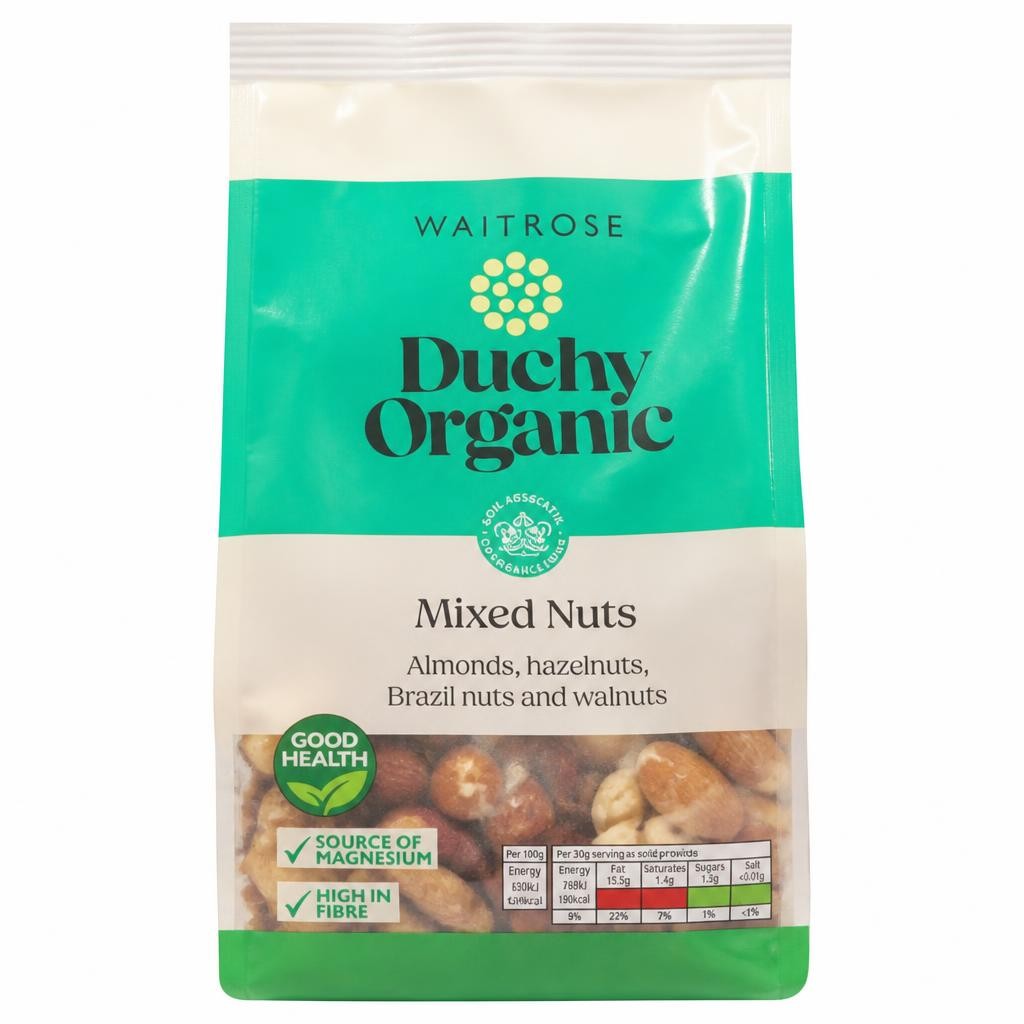 Waitrose Duchy Organic Mixed Nuts