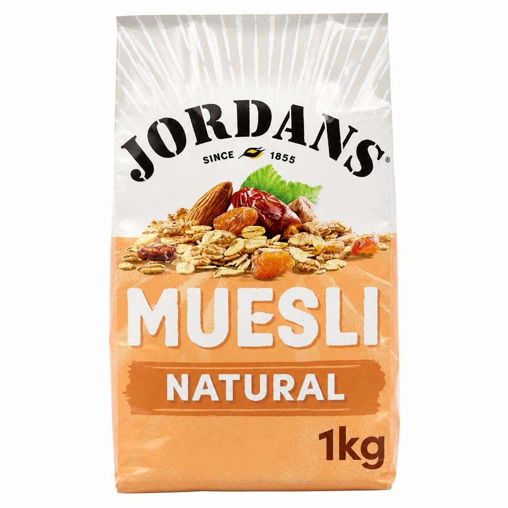 Jordans Natural Muesli Breakfast Cereal 1kg