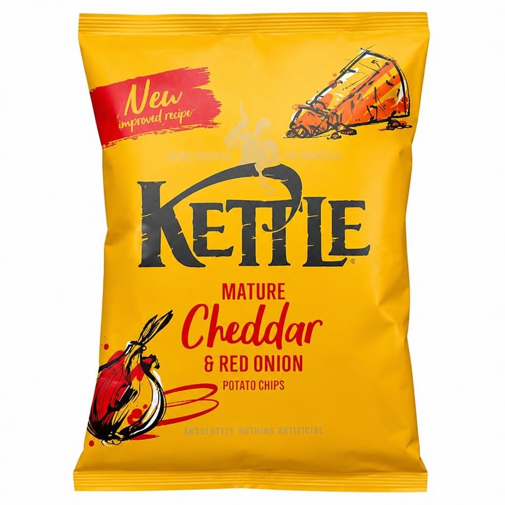 Kettle Chips Mature Cheddar & Red Onion