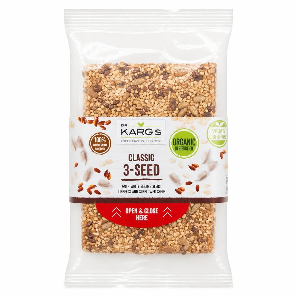Dr. Karg Classic 3-Seed Organic Crispbread