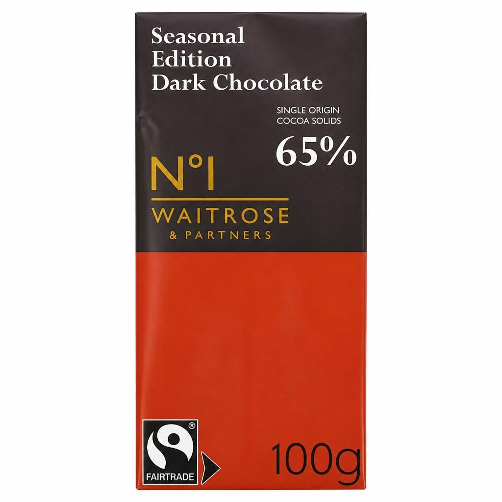 No.1 Fairtrade Dominican Republic Dark Chocolate with Ginger
