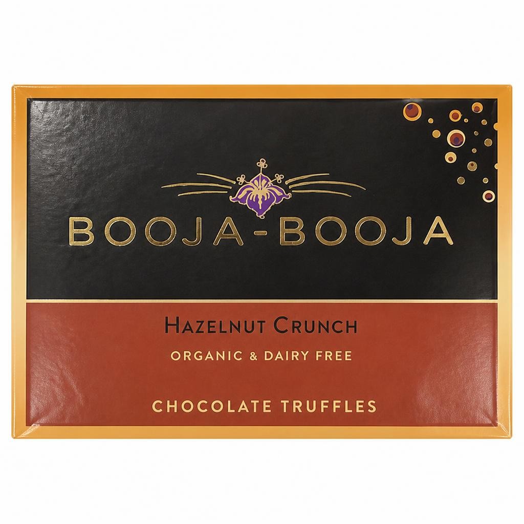 Booja-Booja Gluten Free & Vegan Hazelnut Crunch Truffles