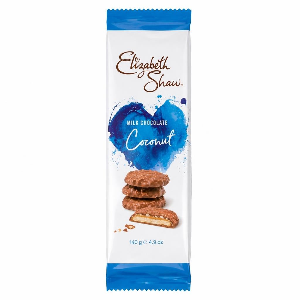 Elizabeth Shaw Milk Chocolate Coconut Biscuits