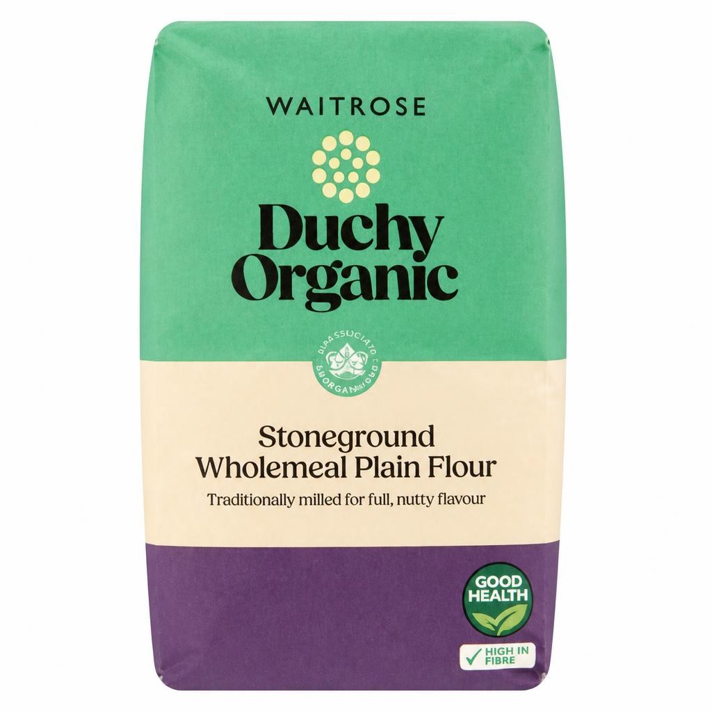 Duchy Organic Stoneground Wholemeal Plain Flour