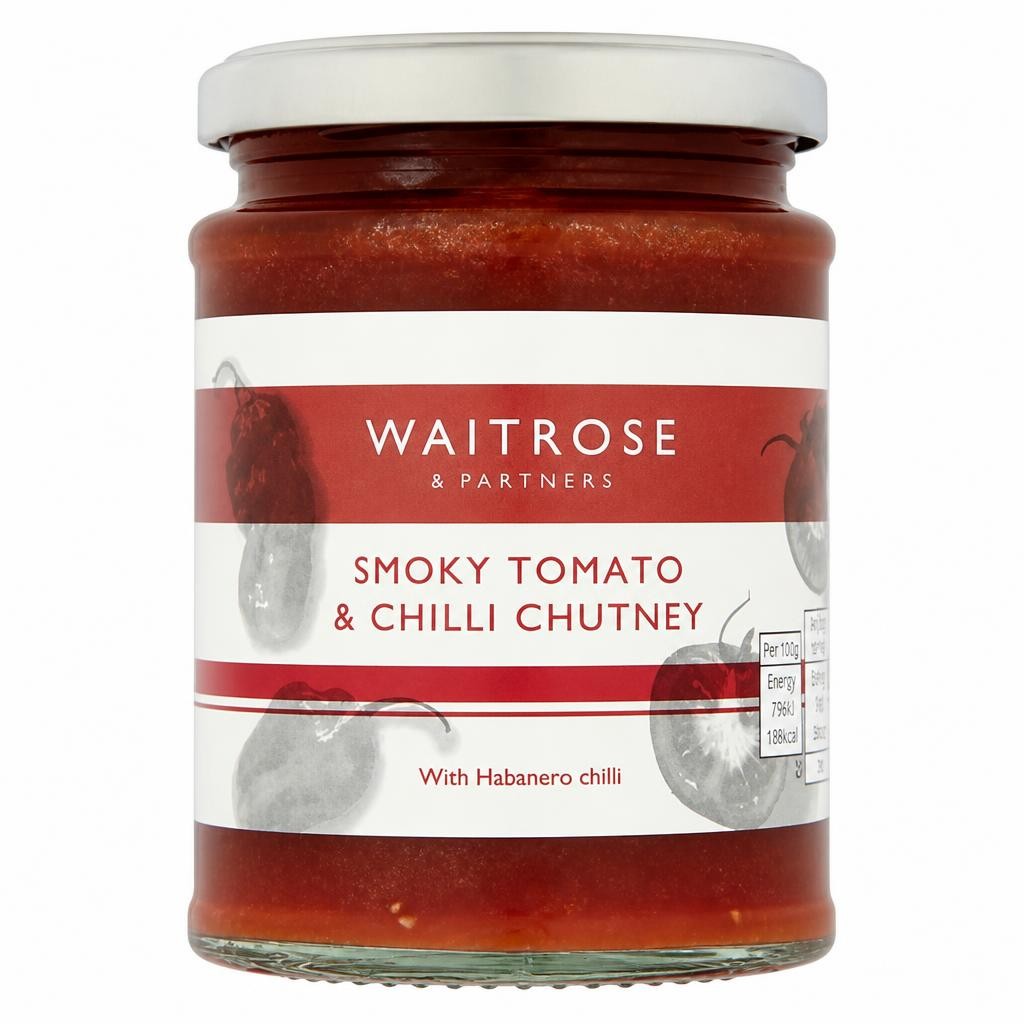 Waitrose Smoky Tomato & Chilli Chutney