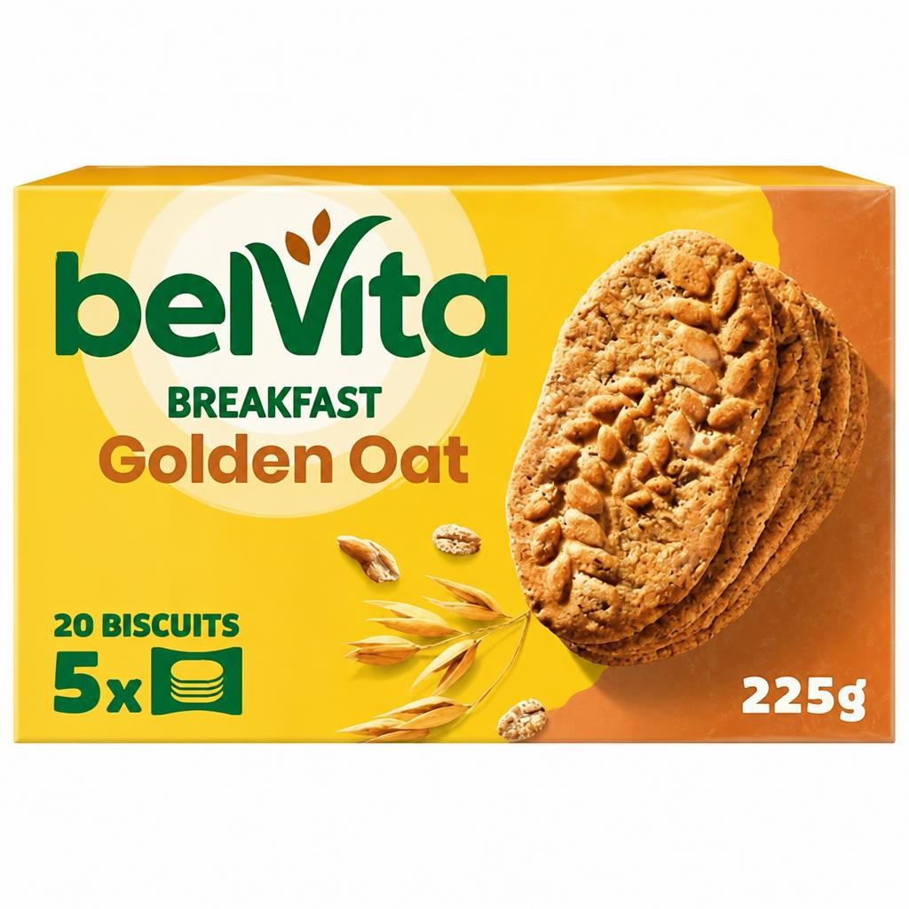 Belvita Golden Oats Cereal Biscuit Snack Bars Multipack
