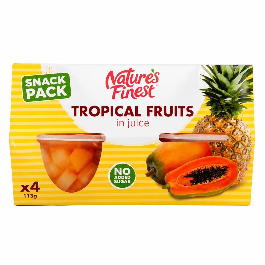 Nature's Finest Tropical Fruit Salad Pots