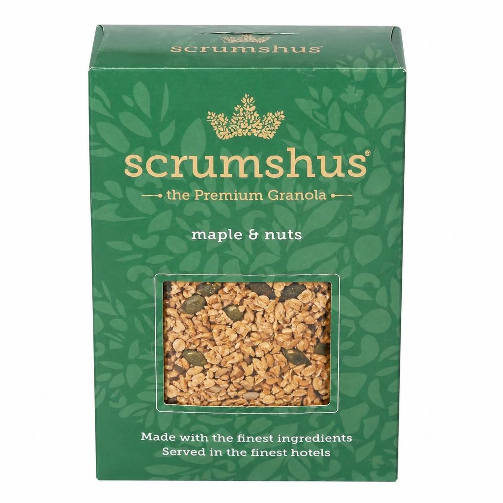 Scrumshus The Premium Granola Maple & Nuts 500g