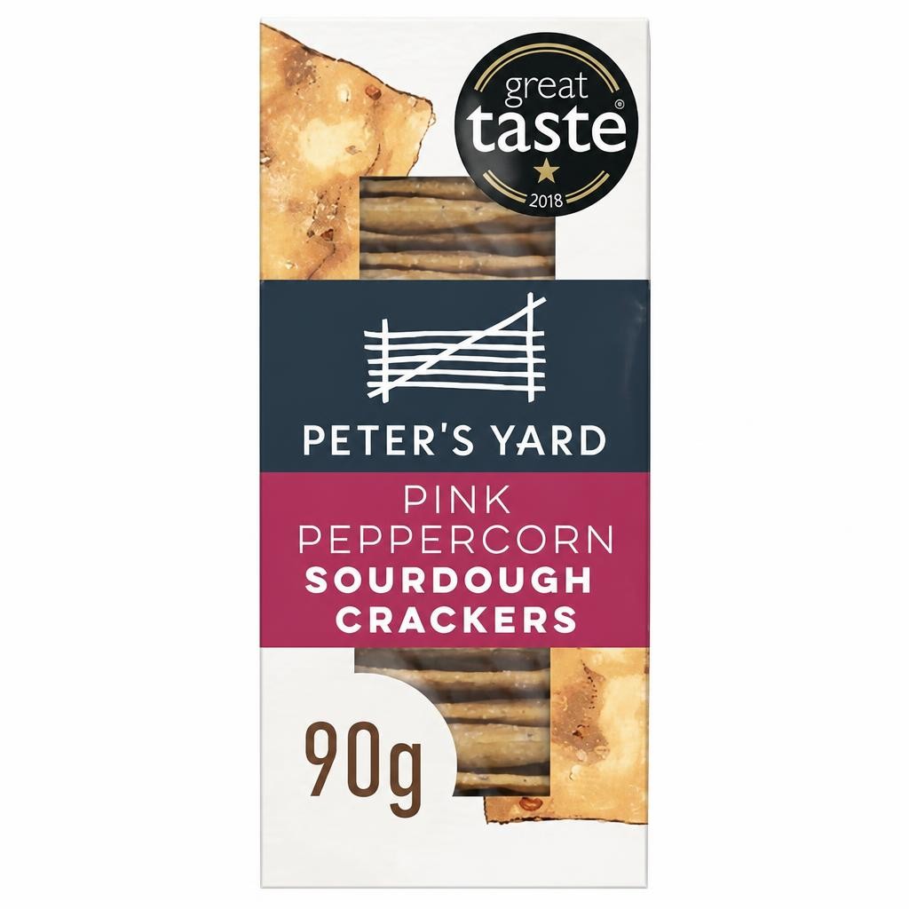 Peter's Yard Pink Peppercorn Crackers