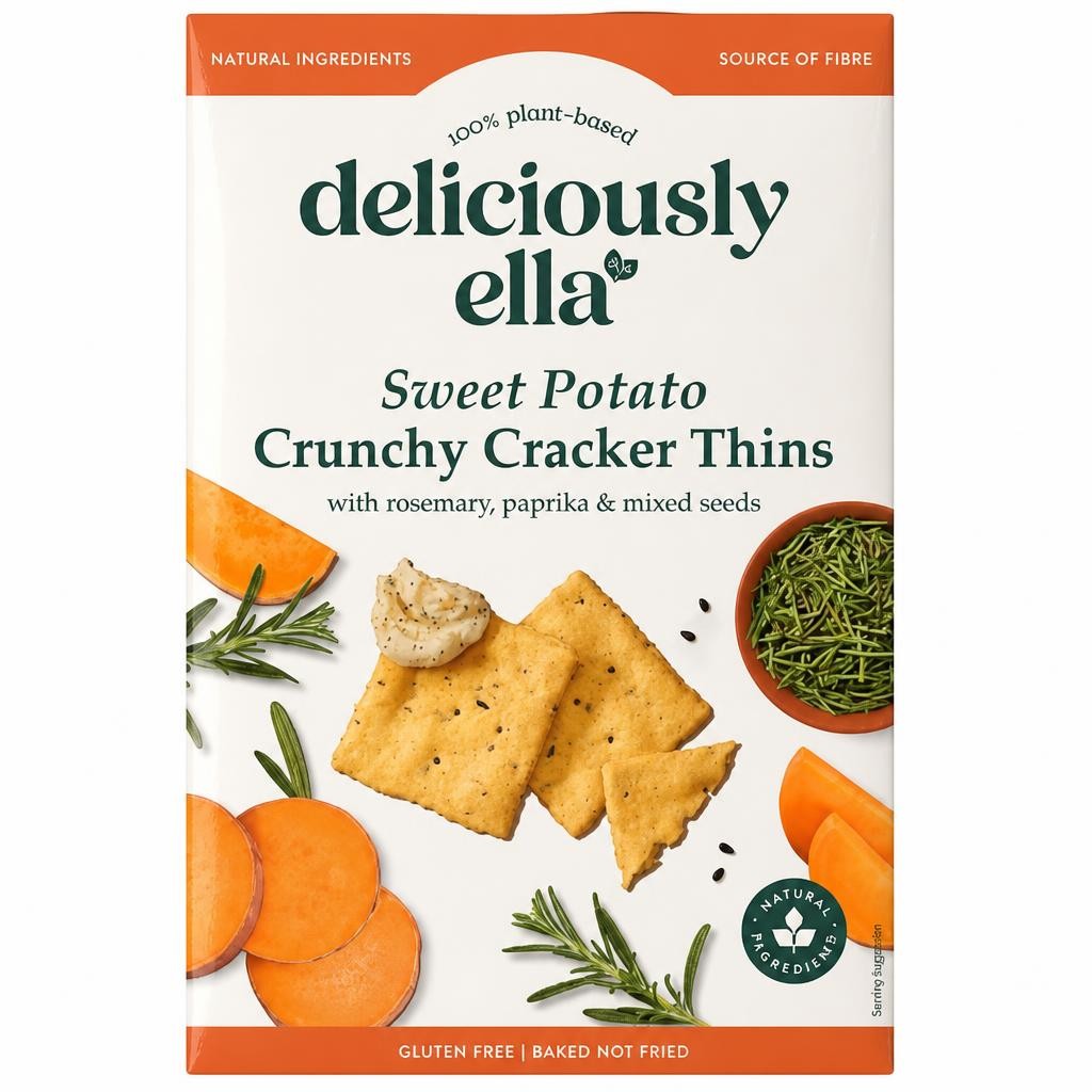 Deliciously Ella Sweet Potato Cracker Thins