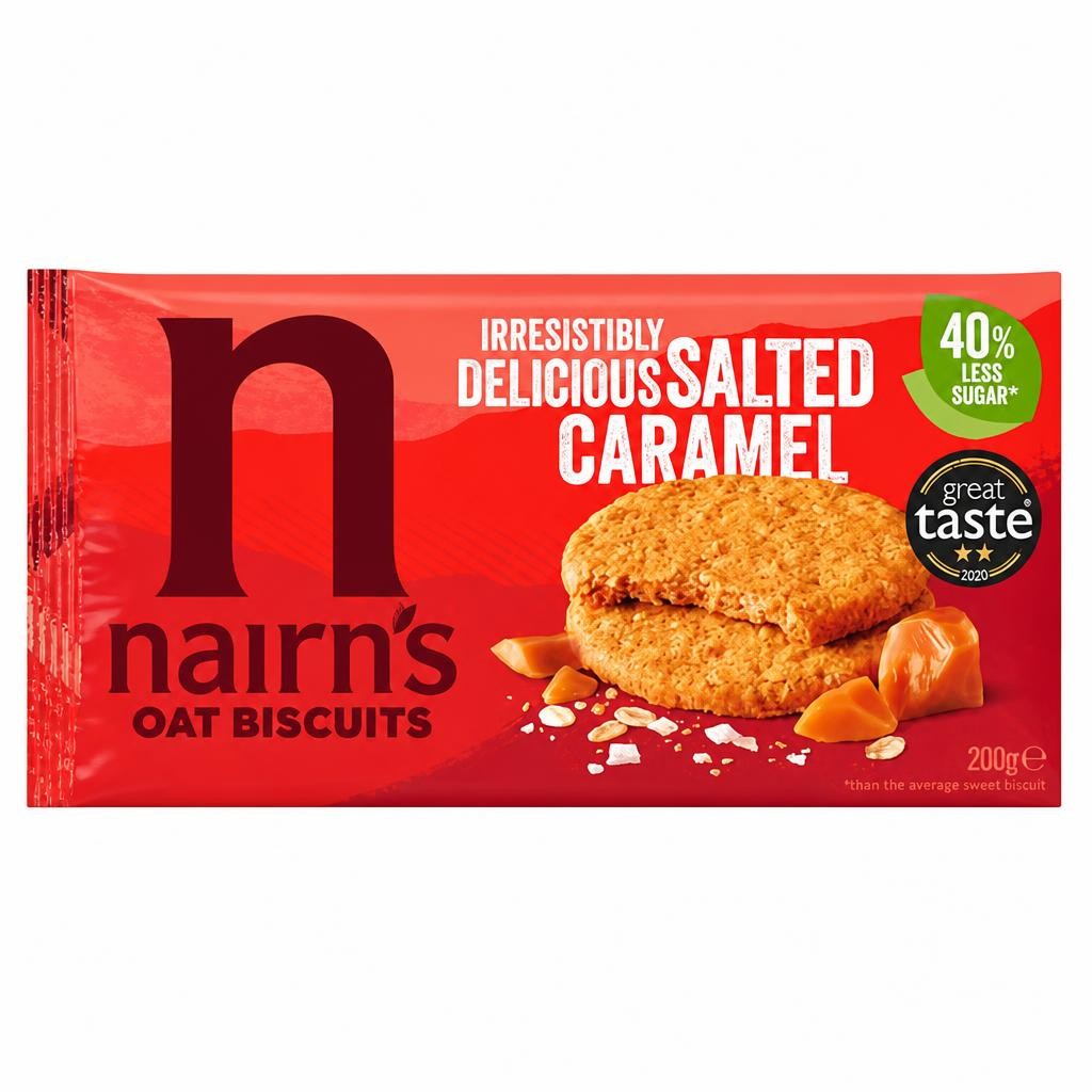 Nairn's Salted Caramel Oat Biscuits