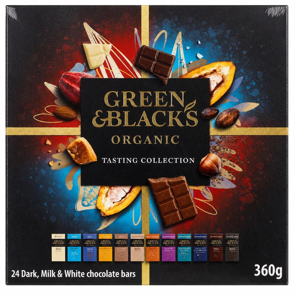 Green & Black's Organic Tasting Collection Chocolate Gift Box