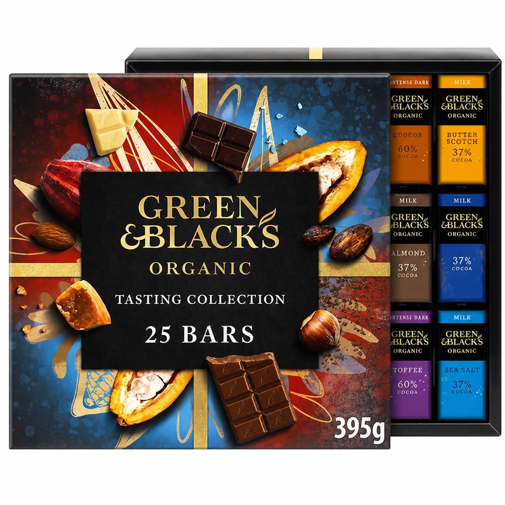Green & Black's Organic Tasting Collection Chocolate Gift Box