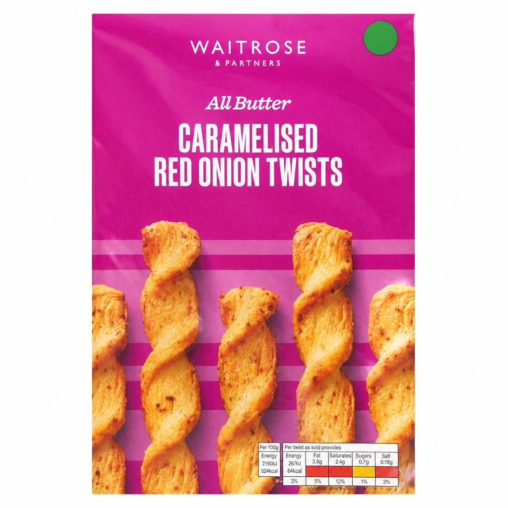 Waitrose All Butter Caramelised Red Onion Twists
