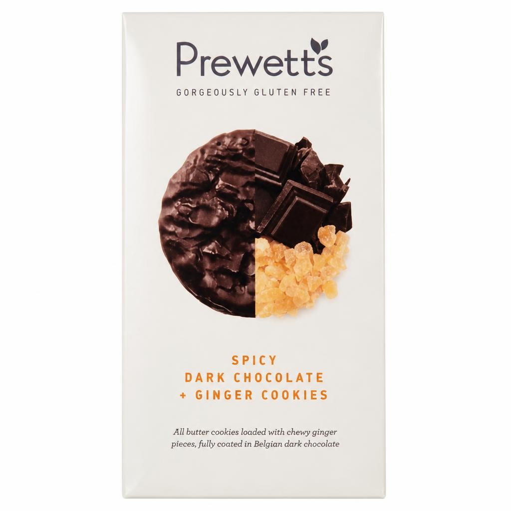 Prewett's Gluten Free Cookies Chocolate + Ginger