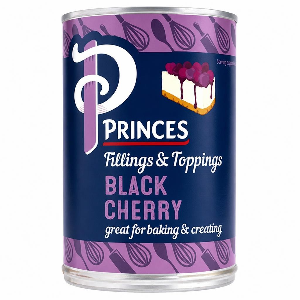 Princes Fruit Filling Black Cherry