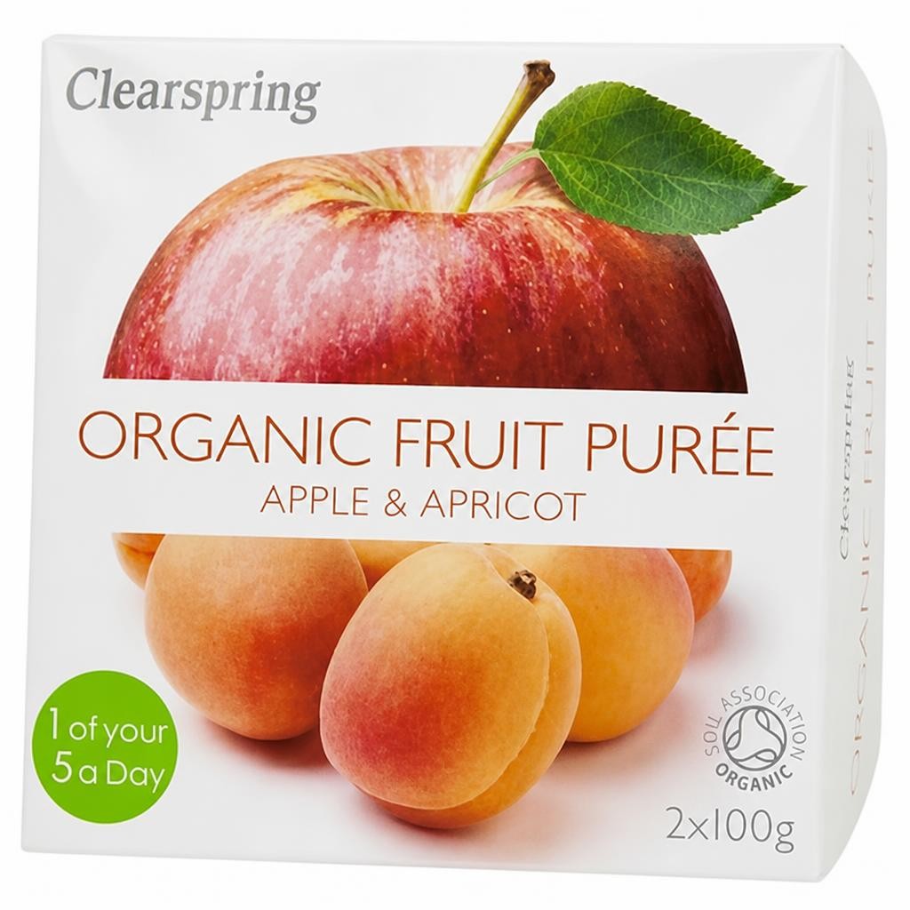 Clearspring Organic Purée Apple & Apricot
