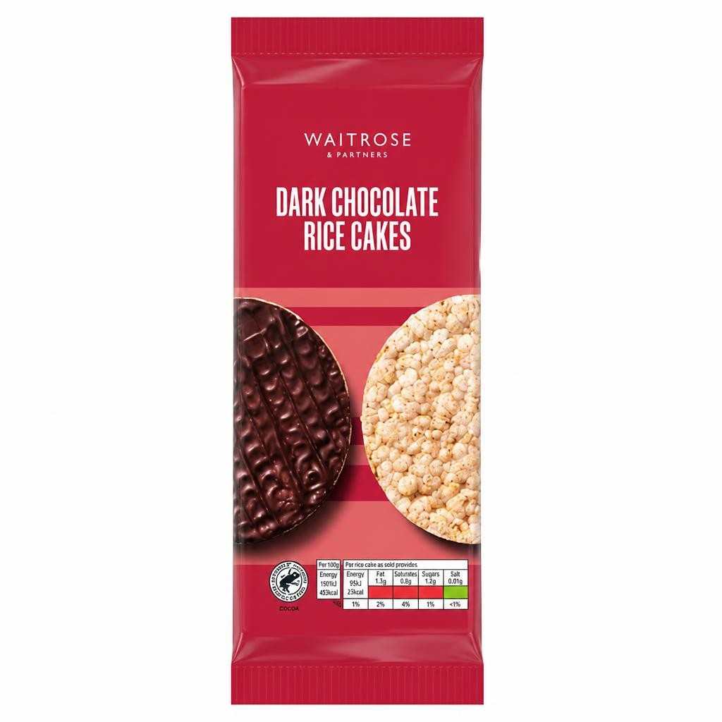 Waitrose Dark Chocolate Rice Cakes