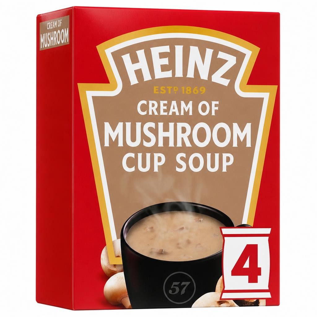 Heinz Cream of Mushroom Cup Soup