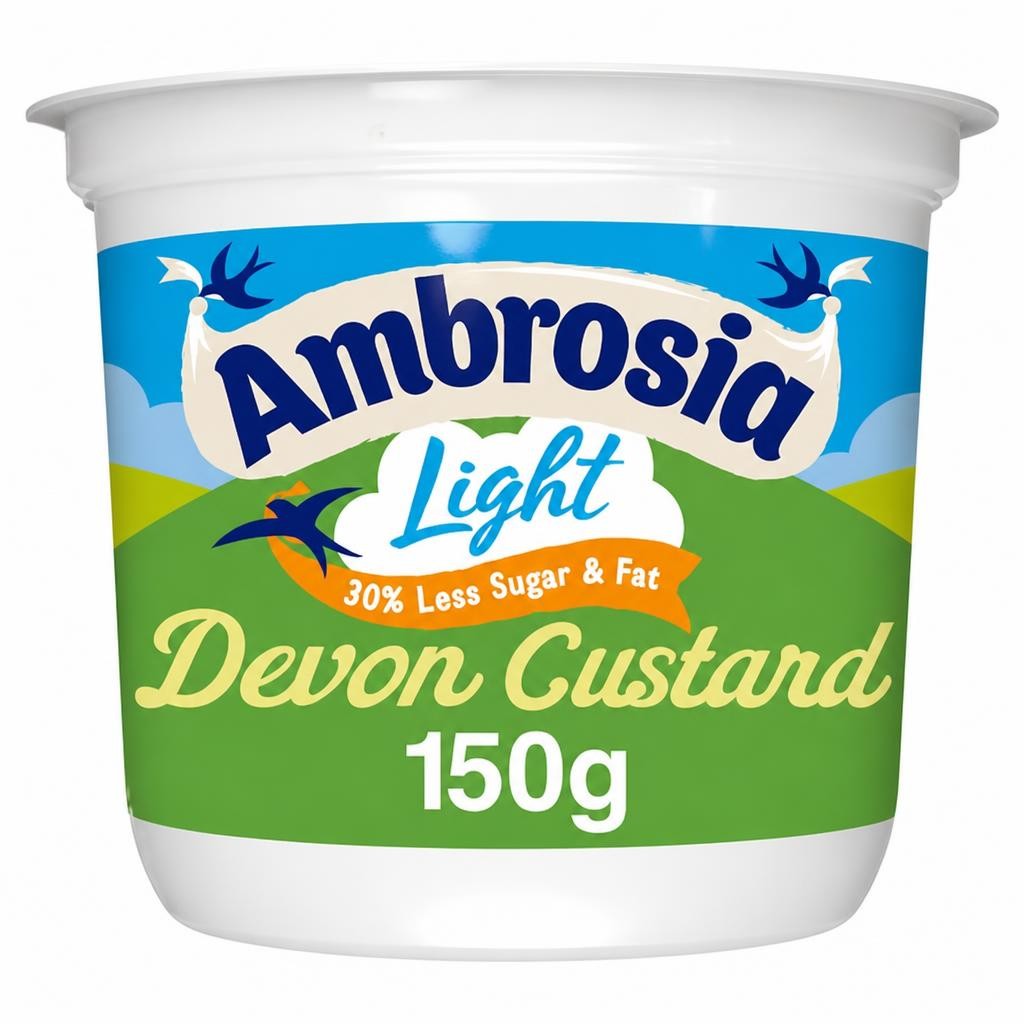 Ambrosia Light Devon Custard
