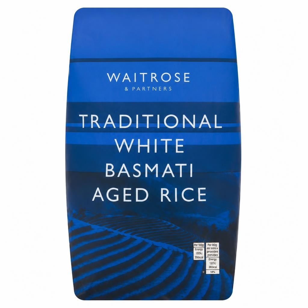 Waitrose White Basmati Aged Rice